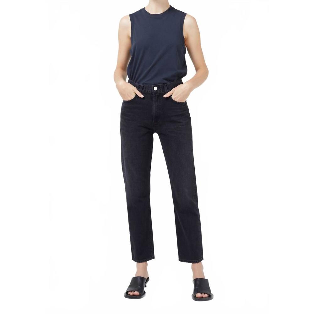 NEW AGOLDE women's amara muscle t in nocturne